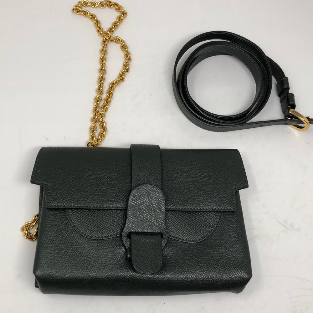 Senreve ARIA belt bag forest green